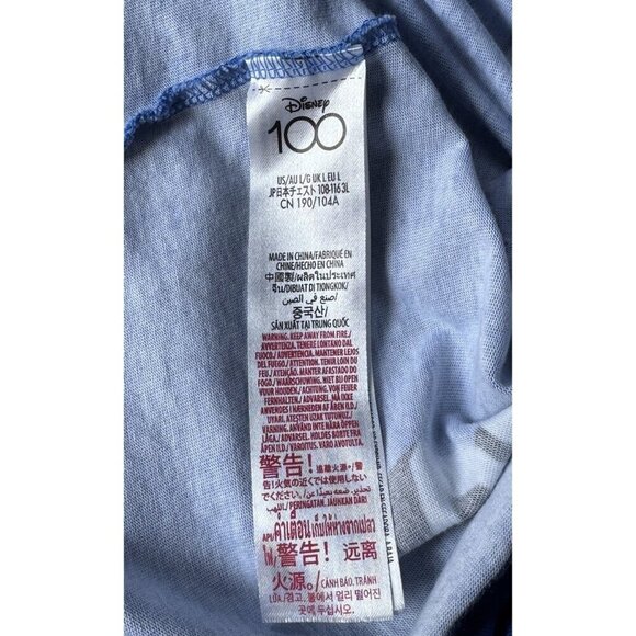 Disney Oswald The Lucky Rabbit "Sky Scrappers" Long Sleeve Tee Shirt Men's Sz L - Picture 5 of 13